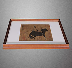 乐昌书画装裱配框服务案例