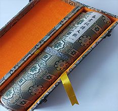 乐昌书画装裱案例